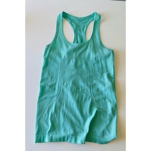 Lululemon swiftly tech tank top size 4 mint green